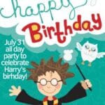 Celebrating HP birthday